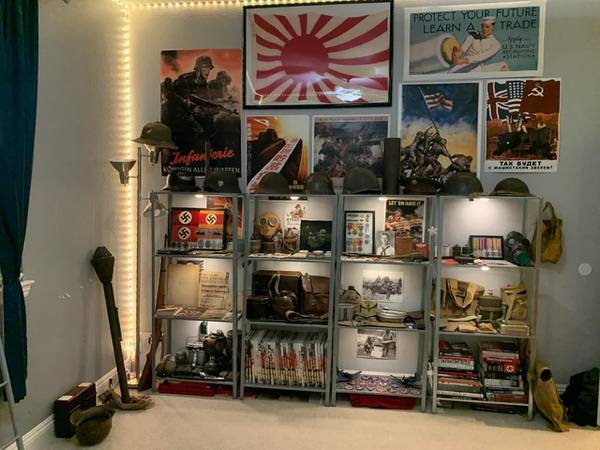 Looking for military items cash paid WWI WWII 1