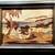 Pair of Vintage Marquetry Art Panels – Mediterranean Coast 1 thumbnail
