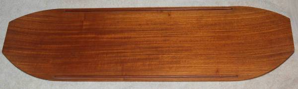 .Large Danish Modern Teak Tray 1