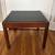Midcentury Modern Solid Walnut & Slate/Quartz Parsons Side Table 1 thumbnail