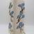 Mid Century Chinoiserie Stoneware Pottery Lamp SIGNED Blue & White 5 thumbnail