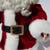Vintage Santa Doll Figurine collectible by Danbury Mint from the 1990s 8 thumbnail