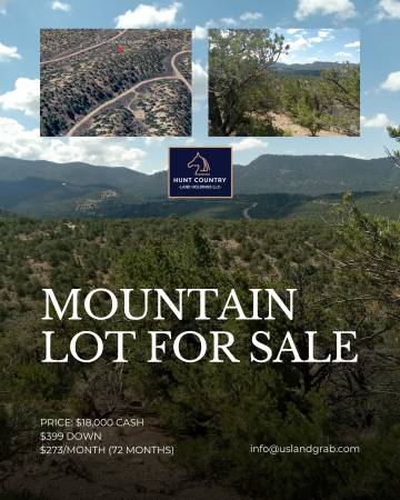 $18,000 / 5ft2 - Mountain Lot for Sale – 5+ Acres in Costilla County (Costilla)63659798354307120