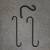 "S" Extender Hooks & Straight Upcurled Wall Hook (For Hanging) 1 thumbnail