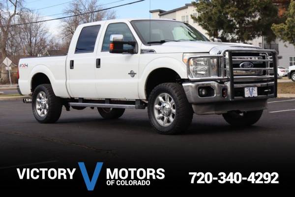 2011 Ford F-250 Diesel 4x4 4WD F250 XLT Truck 1