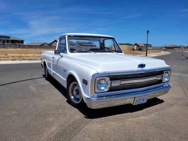 1969 Chevrolet C10 LS Swap Short Bed Fleetside - $45,000 (fairfield / vacaville)63617527217921121