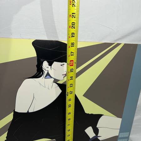 Patrick Nagel print posters 80’s & 90’s large and medium framed poster 1