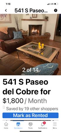 $2000.00 / 2br - 1800ft2 - Available Oct 2025-March 30, 2026 Santa Rita Views63674860629505121