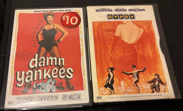 Hollywood Musicals DamnYankees & Gypsy Both New Dvds 1