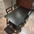 Dining Set, Table (56" x 31") and 4 chairs, Solid wood, black 3 thumbnail