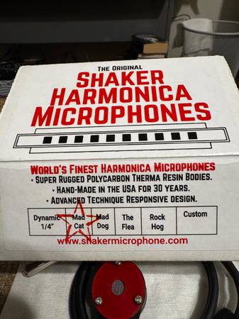 Shaker Mad Cat Harmonica Microphone 1