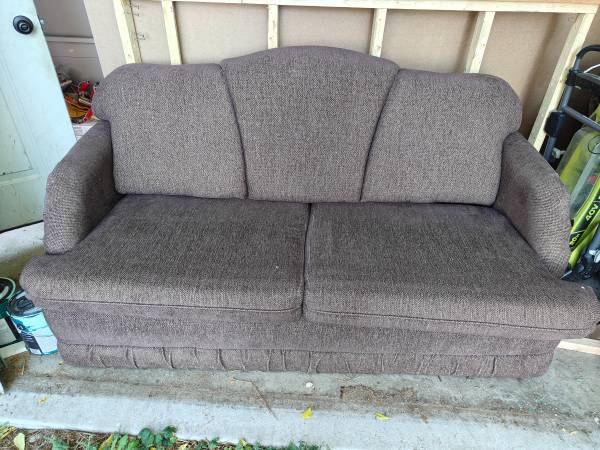 RV Couch with Pull Out Bed 1