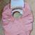 Cozy Baby Quilted Infant Car Seat Cover w/ Dual Zippers & Elastic 2 thumbnail