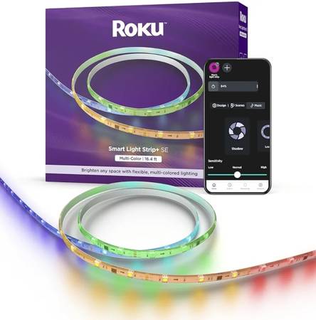 ROKU Smart Light Strip+ SE Multi-Color 16.4 feet long 1