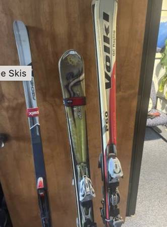 Downhill & (CX $60) Skis & Boots for sale OBO all or part 1