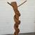 Hand carved wood clothes tree, coat tree hangar, snake motif 4 thumbnail
