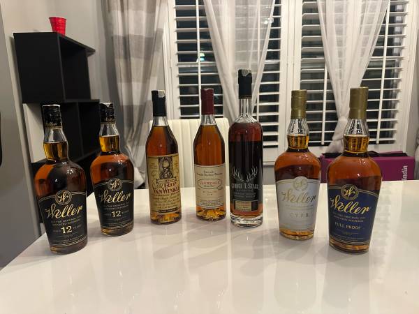 Rare bourbon!  Pappy!! 1