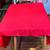 Red Tablecloth, 55” x 74”, Vera 3 thumbnail