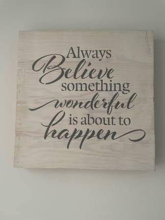 Inspirational wall art 1