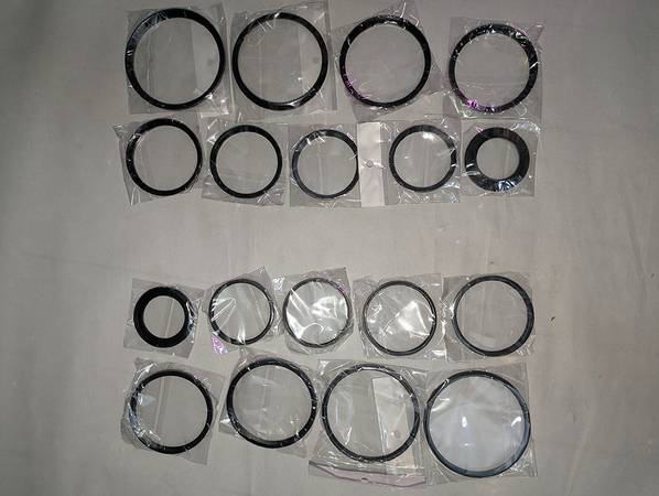 Set of 18 Camera Lens Filter Ring Adapters 1