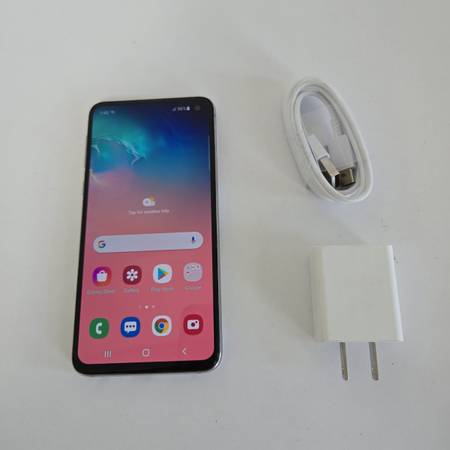 Samsung s10e White - UNLOCKED - Like New 1