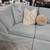 New! 117" Skirted Sofa 6 thumbnail
