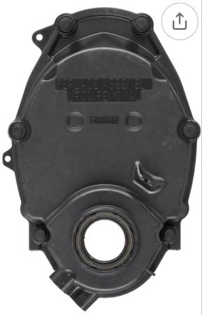 1999-2000 GM 4.3 front timing cover 1