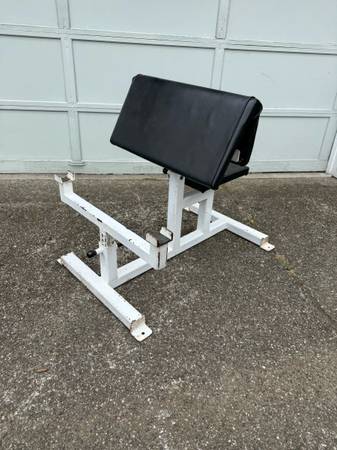 Samson Preacher curl bench. Very heavy duty 1