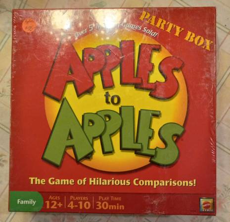 MIB Apples to Apples Party Box Game of Comparisons 1