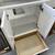 Bathroom vanity cabinet 36” solid mango Quartz top with sink and backs 2 thumbnail