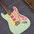 Partscaster Stratocaster SSS Surf Green 6 thumbnail