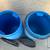 2-55 Gallon Blue Tight-Head Plastic Storage Barrels / Drums 2 thumbnail