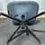 Upholstered Blue Super Comfortable Swivel Desk Chair 3 thumbnail