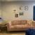 All Modern 82” Velvet Tuxedo-Arm Sofa – (2021, Gently 1 thumbnail