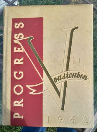 1942 WWII von Steuben High School Yearbook 1