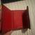 MAISON de SABRÉ Leather Trifold Wallet (Black, Red) 3 thumbnail