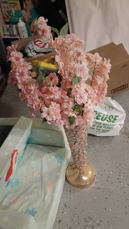Flowers with vase 1
