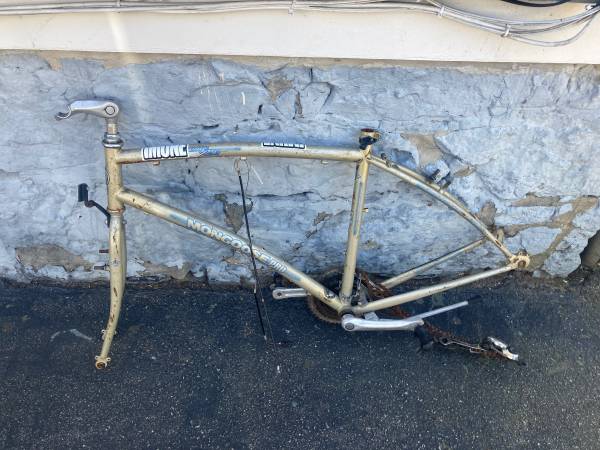 Vintage Mongoose pro bike bicycle frame - $25 (Brighton)63471381468161120