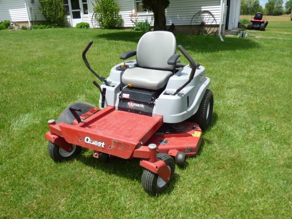Exmark Quest Zero Turn Mower 1