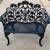 Patio Set Beautiful Vintage Metal Bench Loveseat 2 Seat Outdoor Patio Seat 3 thumbnail