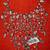 GIVENCHY CRYSTAL DROP BIB NECKLACE AND DROP EARRINGS IN SILVER-TONE ME 16 thumbnail