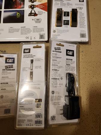 Flashlight CAT Set 10 Headlamp & Work Light & Multi Tool & More NEW - $100 (Pembroke Pines)63471413795331124