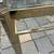 (2) Mid century Hollywood Regency vintage brass/ glass end tables A241 9 thumbnail