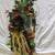 Decorated Wooden Lantern Lights up Sturdy Wooden Post & Base 1 thumbnail