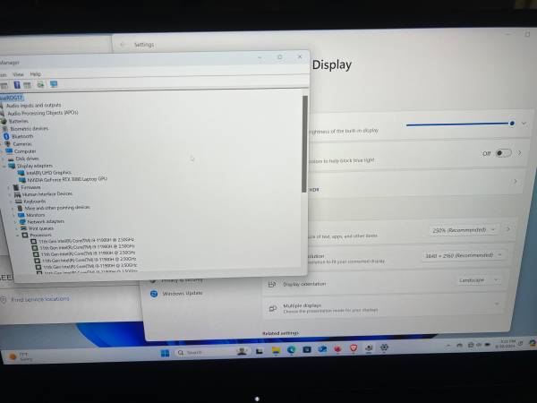 Asus ROG Zephyrus S17 RTX 3080 i9 3TB 4k 120hz IPS Mech Keyboard 1
