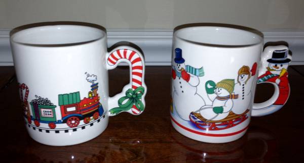 Christmas winter mugs 1