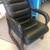 Guest Chairs With Black Vinyl Upholstery And Mahogany Frame (QTY 5) 1 thumbnail