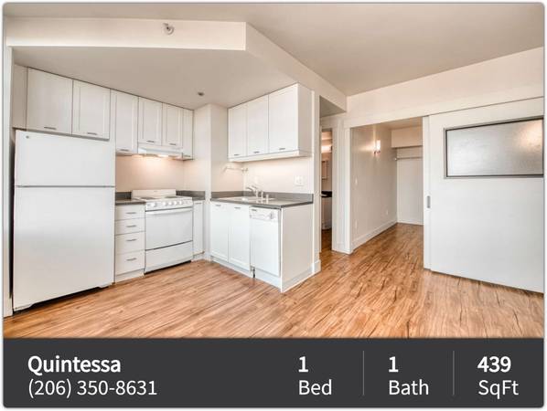 $1,519 / 1br - 439ft2 - Welcome to your new 1 bed, 1 bath! Washer & dryer in unit! (Seattle - Pioneer Square)63884894029057121