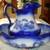 Vintage Flow Blue Staffordshire Water Pitcher & Wash Basin-GREAT Cond. 12 thumbnail