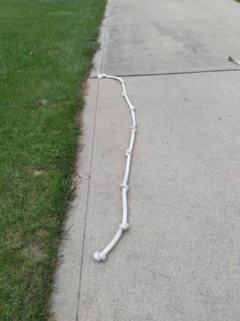 Swing Set Rope Climb - 100" 1